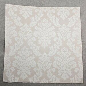 Vintage Wallpaper Sample Sheet Demask French Country Cottagecore Craft Dollhouse